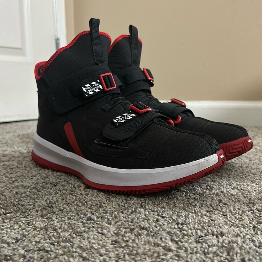 (Rare Size) NIKE LEBRON SOLDIER 13 BREDS! - Lightly Used But Clean! - Size 12